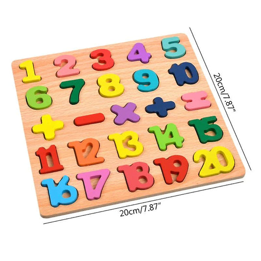 Wooden Numbers Toy For Kids