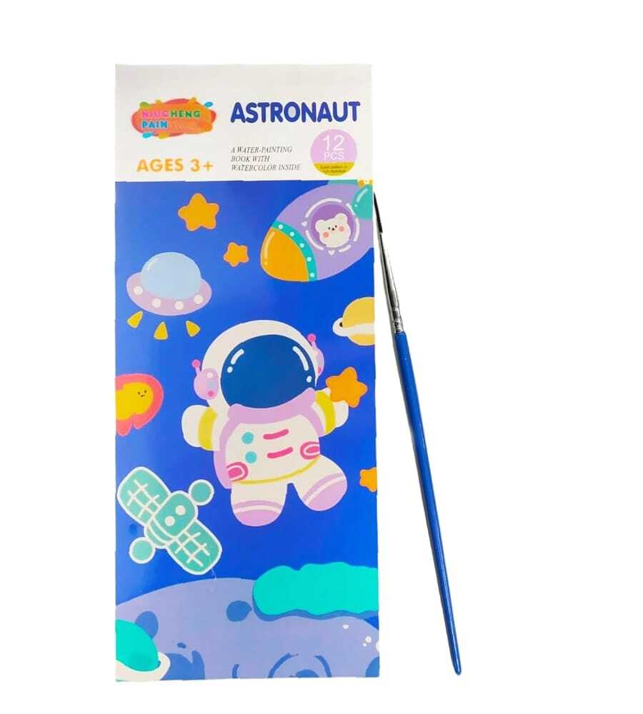 2 in 1 Kids Learning Deal (Water Magic Book + Magical Watercolor Book of 12 Pages)