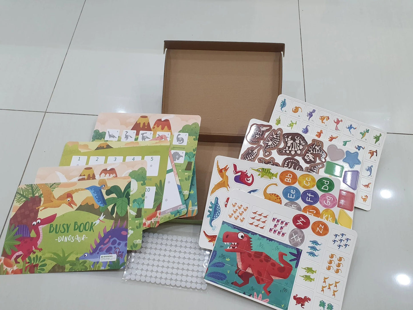 Montessori Learning Busy Book for Kids