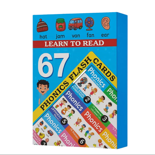 Read & Master 67 Phonics Flash Cards